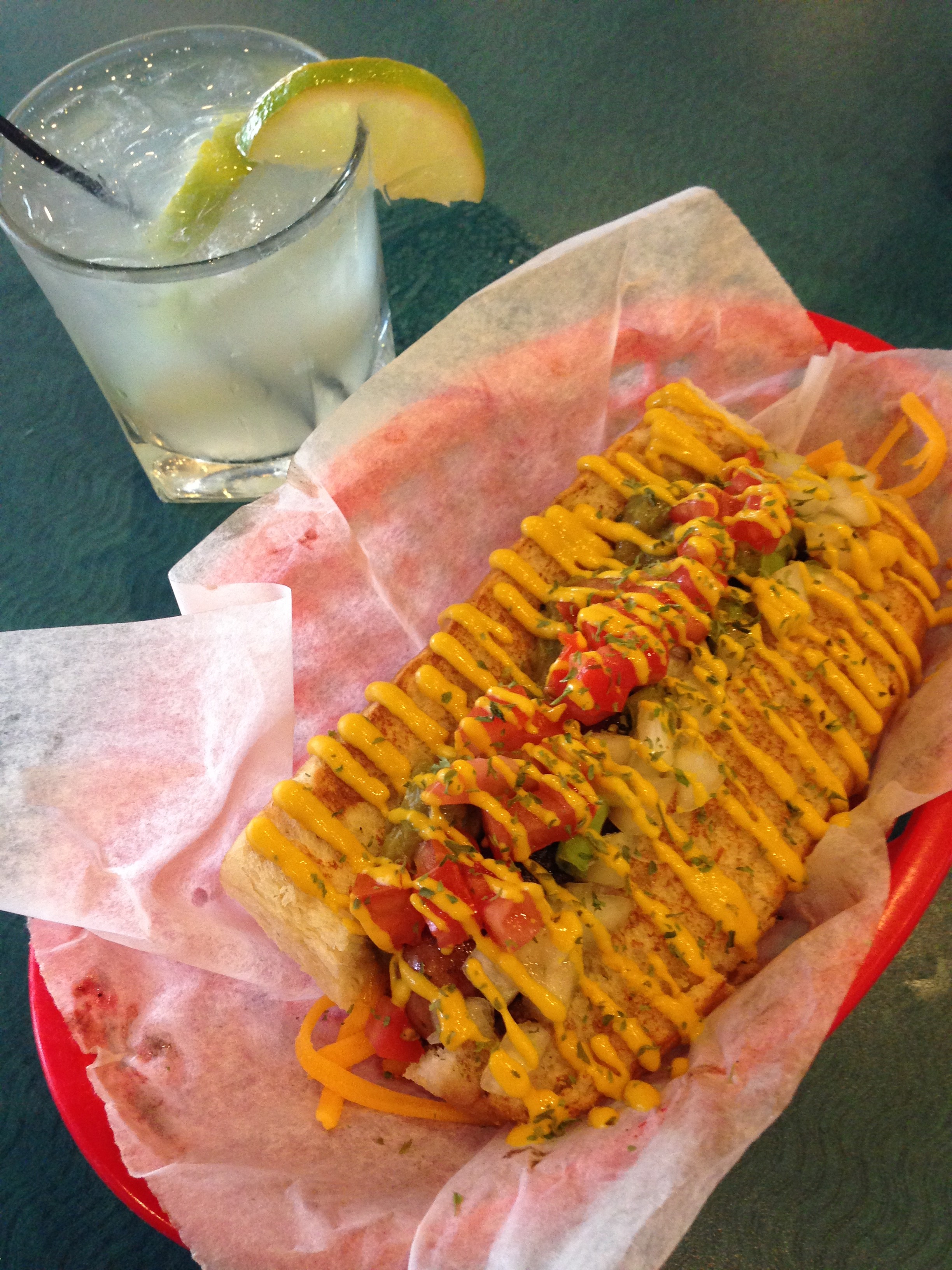 greater gator and caipirinha